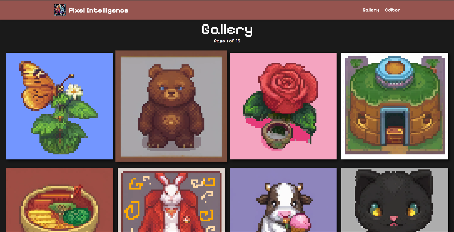 Pixel Intelligence project preview 2